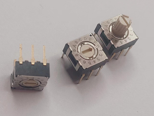 8421旋钮编码开关-16段-长脚